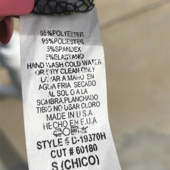 Symphony Multi Colored Wrap Dress SZ Small - Picture 6 of 6